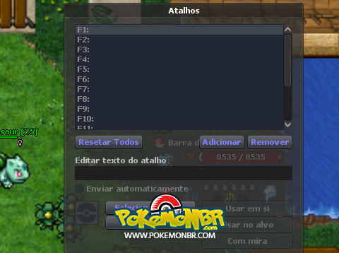 Hotkeys Limpas no PokemonBR